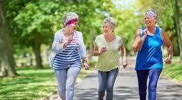 older people walking exercise